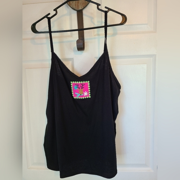 (570) Kim Roger's Woman's Intimates, Size: 2X Color: Black - Picture 6 of 13